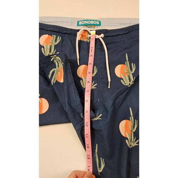 Banzai 7-Inch Swim Trunks Bonobos sz 42 XL cactus swim trunks lined preppy - Picture 8 of 8